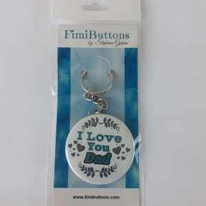 I Love you Dad Keychain