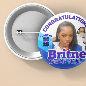Blue Majestic Graduation Pin (12 Pieces)