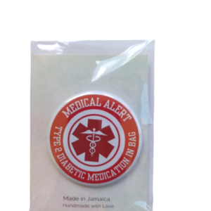 Type 2 Diabetic – Medication in Bag Medical Alert Button